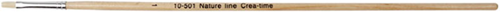 Creativ Company pinceau - pinceau plat en poils Nature Line long