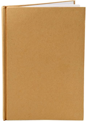 Creativ Company carnet A5 papier brun vierge 60 pages