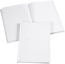 Creativ Company carnet blanc A5 - papier vierge 60 pages
