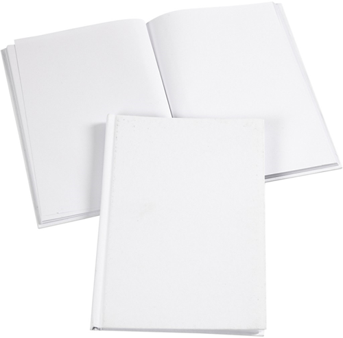 Creativ Company carnet blanc A5 - papier vierge 60 pages