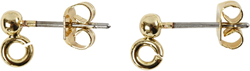 Creativ Company boucles d’oreilles dorées 13 mm bijoux DIY 10 pièces