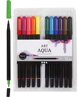 Creativ Company marqueur aquarelle couleurs standard set 12 pièces