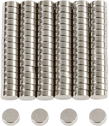 Creativ Company aimants puissants 5 mm gris lot de 100 aimants