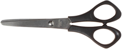 Creativ Company ciseaux scolaires noir 14cm droitier - ciseaux de bricolage