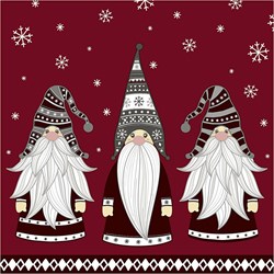 Creativ Company serviettes nains 33x33 cm 20 pièces décoration
