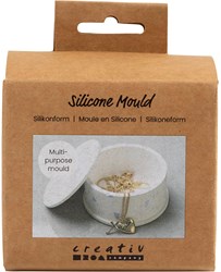 Creativ Company moule en silicone pot avec couvercle - moulage créatif 4,5x7,5 cm