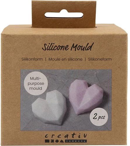 Creativ Company moule en silicone facetté pour loisirs créatifs et bricolage