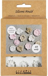 Creativ Company moule en silicone marguerites pour loisirs créatifs et bijoux