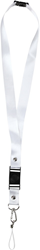 Creativ Company cordon porte-clés blanc 53 cm - lanière polyester