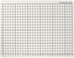 Creativ Company tapis de découpe caoutchouc avec lignes 22x30 cm loisirs