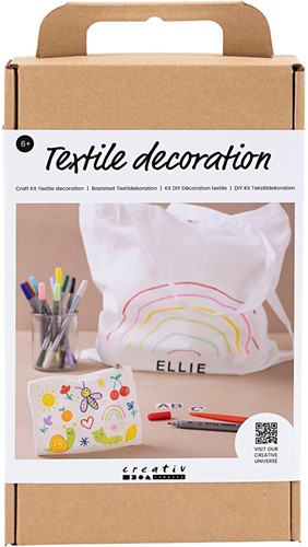 Creativ Company kit créatif décoration textile set de démarrage décorer tissu