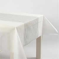 Creativ Company chemin de table argenté filet 10 mètres décoration