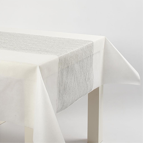 Creativ Company chemin de table argenté filet 10 mètres décoration