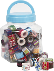 Tape met Print in Pot, 90st.
