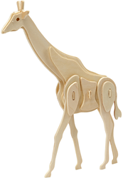Puzzle 3D, girafe, dim. 20x4,2x25 cm, 1 pièce