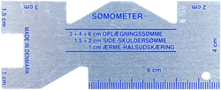 Creativ Company outil de mesure zoommètre avec échelle en métal
