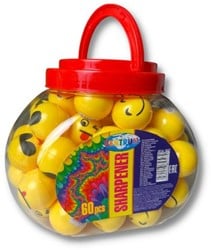 Taille-crayons smiley Centrum 60 en pot 85397