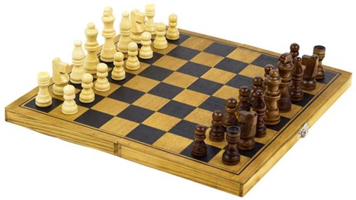 Chess jeu d'échecs en bois jeu de stratégie pour enfants et adultes-2