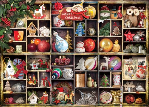 Eurographics puzzle décorations de Noël 1000 pièces - puzzle fêtes