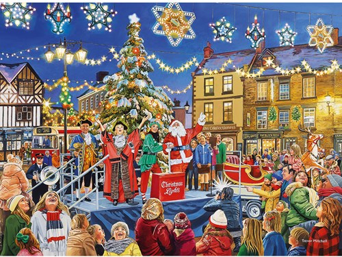 Gibsons puzzle de Noël Christmas Switch On 1000 pièces adultes
