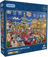 Gibsons puzzle de Noël Christmas Switch On 1000 pièces adultes-2
