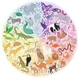 Circle of Colors Puzzels - Animals, 500st.