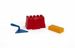 Dantoy jouet de construction CLASSIC set de maçonnerie recyclé 3 pièces durable