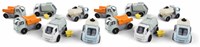 Dantoy coffret voitures jouets - véhicule classique 17cm - 12 pièces