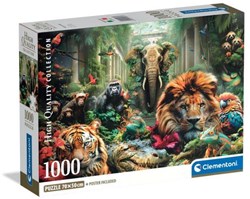 Clementoni puzzle Mystic Jungle - 1000 pièces pour adultes
