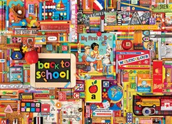 Cobble Hill puzzle 1000 pièces Retour à l'école paysage
