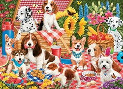 Cobble Hill puzzle - Puzzle familial fête pique-nique - 350 pièces