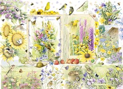 Cobble Hill puzzle nature été 1000 pièces - puzzle oiseaux paysage