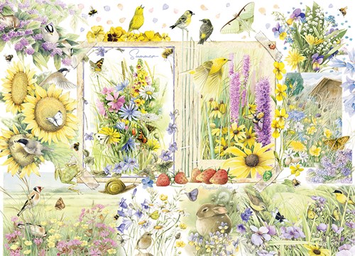Cobble Hill puzzle nature été 1000 pièces - puzzle oiseaux paysage