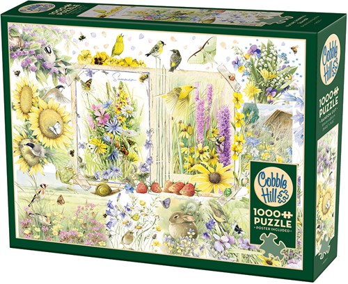 Cobble Hill puzzle nature été 1000 pièces - puzzle oiseaux paysage-2