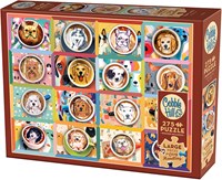 Cobble Hill puzzle Puppy Lattes - puzzle 275 pièces multicolore-2