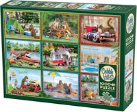 Cobble Hill puzzle animaux écureuils en vacances 1000 pièces-2
