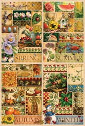 Cobble Hill puzzle The Four Seasons - 2000 pièces plaisir du puzzle