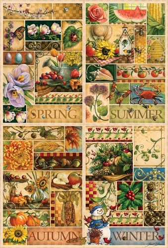 Cobble Hill puzzle The Four Seasons - 2000 pièces plaisir du puzzle