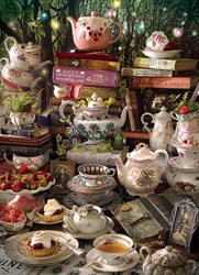 Cobble Hill puzzle 1000 pièces - We're All Mad Here - Random Cut