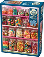 Cobble Hill puzzle - Candy Shelf - pièces XXL - 500 pièces-2