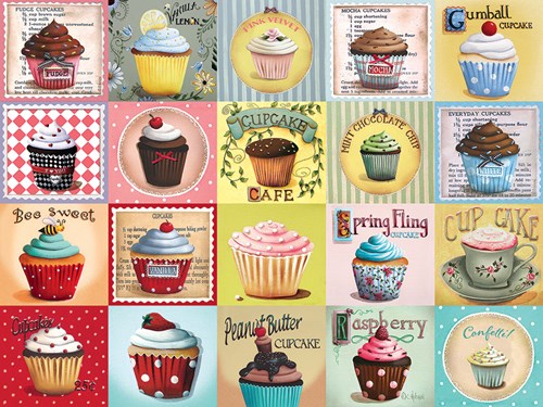 Cobble Hill puzzle XXL pièces Cupcake Café 275 pièces puzzle