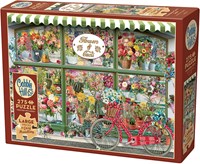 Cobble Hill puzzle - Flowers and Cacti Shop - pièces XXL - 275 pièces-2