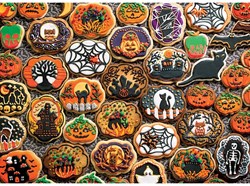 Cobble Hill puzzle familial Halloween Cookies 350 pièces carton