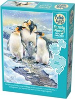 Cobble Hill puzzle - XXL pièces famille de pingouins 350 pièces carton-2