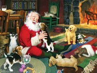 Cobble Hill puzzle XXL Pieces Santa's Playtime 275 pièces Noël