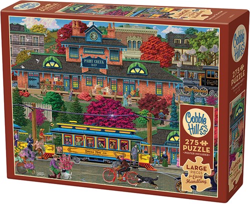 Cobble Hill puzzle - Gare XXL - 275 pièces - paysage-2