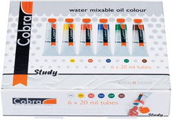 Royal Talens Cobra Study Olieverf Set Starter 6x20 ml