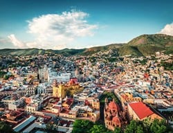 Legpuzzel Koloniale Stad Guanajuato in Mexico, 2000st.