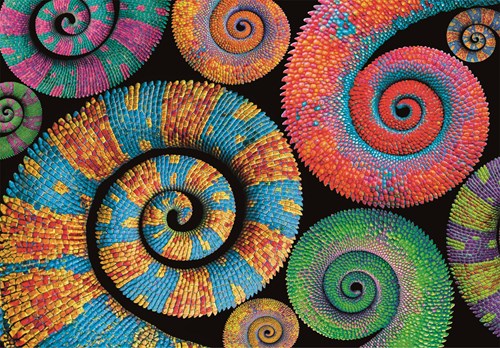 Clementoni Colorboom Curly Tails - 500 Teile