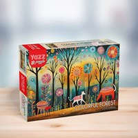 Yazz puzzle Colorful Forest - puzzle 1000 pièces-2